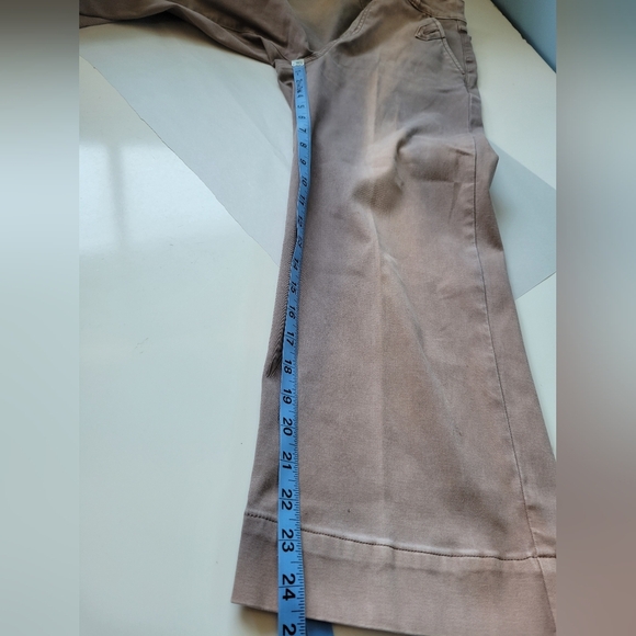 Spanx Stretch Twill Wide-leg Pulk-on Pants Grey Size Small - Picture 9 of 11